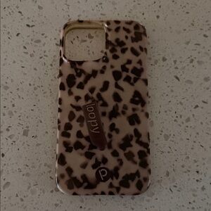 Loopy Case Tortoise Pattern Phone Case - Brown and Black iPhone 13 Pro Max